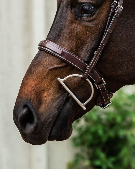 hunter noseband with crank pull back