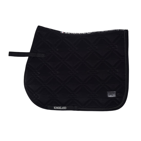 kingsland satin dressage saddle pad with coolmax klnatana