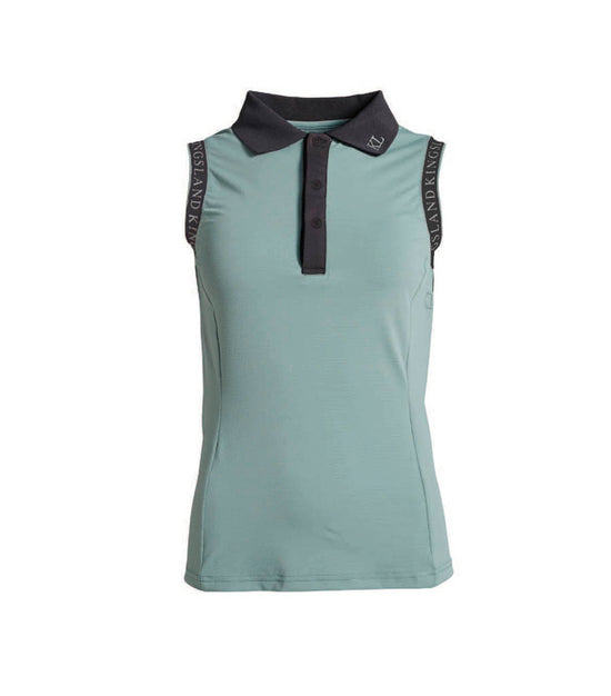 Sleeveless polo equestrian