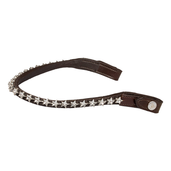 Browband with Starry Crystals