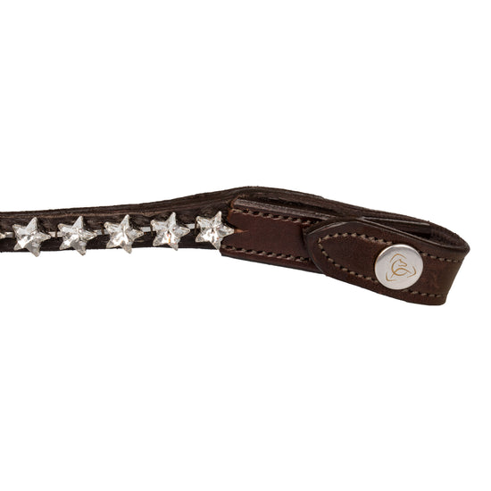 Browband with Starry Crystals