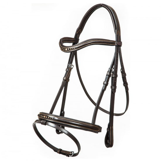 Flash Noseband Bridle with Diamantes