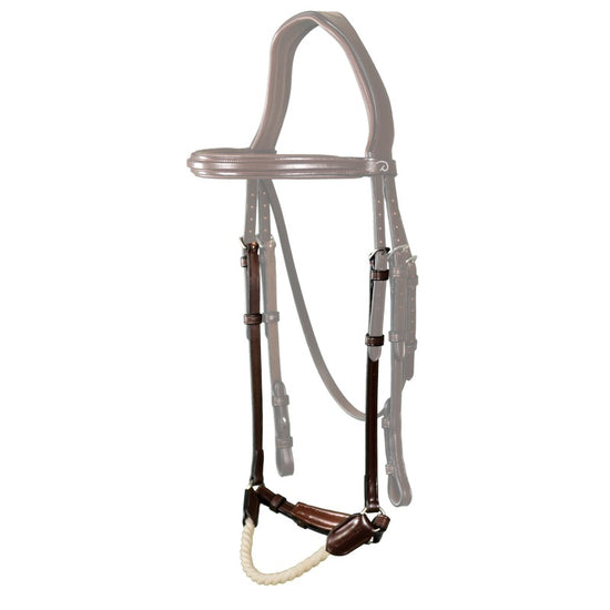 Drop noseband in rope